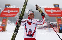 21.02.2013, Val di Fiemme, Italy (ITA): Marit Bjoergen (NOR), Fischer, Swix, Rottefella  - FIS nordic world ski championships, cross-country, individual sprint, Val di Fiemme (ITA). www.nordicfocus.com. © Laiho/NordicFocus. Every downloaded picture is fee-liable.