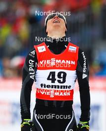 21.02.2013, Val di Fiemme, Italy (ITA):  Valerio Leccardi (SUI), Rossignol, Rottefella, Odlo - FIS nordic world ski championships, cross-country, individual sprint, Val di Fiemme (ITA). www.nordicfocus.com. © Laiho/NordicFocus. Every downloaded picture is fee-liable.