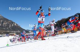 03.03.2013, Val di Fiemme, Italy (ITA): Maxim Vylegzhanin (RUS), Fischer, Swix, Alpina, Rottefella, Adidas - FIS nordic world ski championships, cross-country, mass men, Val di Fiemme (ITA). www.nordicfocus.com. © Laiho/NordicFocus. Every downloaded picture is fee-liable.
