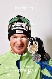 03.03.2013, Val di Fiemme, Italy (ITA): Dario Cologna (SUI) - FIS nordic world ski championships, cross-country, medals, Val di Fiemme (ITA). www.nordicfocus.com. © Felgenhauer/NordicFocus. Every downloaded picture is fee-liable.