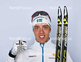 01.03.2013, Val di Fiemme, Italy (ITA): Calle Halfvarsson (SWE) - FIS nordic world ski championships, cross-country, medals, Val di Fiemme (ITA). www.nordicfocus.com. © Felgenhauer/NordicFocus. Every downloaded picture is fee-liable.