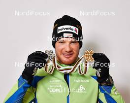 03.03.2013, Val di Fiemme, Italy (ITA): Dario Cologna (SUI) - FIS nordic world ski championships, cross-country, medals, Val di Fiemme (ITA). www.nordicfocus.com. © Felgenhauer/NordicFocus. Every downloaded picture is fee-liable.