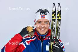 01.03.2013, Val di Fiemme, Italy (ITA): Sjur Roethe (NOR) - FIS nordic world ski championships, cross-country, medals, Val di Fiemme (ITA). www.nordicfocus.com. © Felgenhauer/NordicFocus. Every downloaded picture is fee-liable.