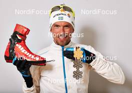 03.03.2013, Val di Fiemme, Italy (ITA): Johan Olsson (SWE) - FIS nordic world ski championships, cross-country, medals, Val di Fiemme (ITA). www.nordicfocus.com. © Felgenhauer/NordicFocus. Every downloaded picture is fee-liable.