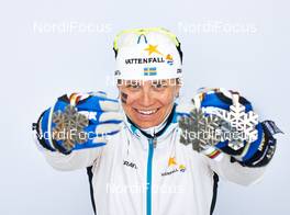 28.02.2013, Val di Fiemme, Italy (ITA): Ida Ingemarsdotter (SWE) - FIS nordic world ski championships, cross-country, medals, Val di Fiemme (ITA). www.nordicfocus.com. © Felgenhauer/NordicFocus. Every downloaded picture is fee-liable.