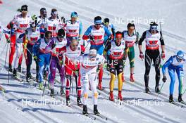 01.03.2013, Val di Fiemme, Italy (ITA): men´s mass start - FIS nordic world ski championships, cross-country, 4x10km men, Val di Fiemme (ITA). www.nordicfocus.com. © Laiho/NordicFocus. Every downloaded picture is fee-liable.