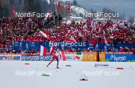 28.02.2013, Val di Fiemme, Italy (ITA):  Kristin Steira (NOR), Madshus, One Way, Salomon, Swix - FIS nordic world ski championships, cross-country, 4x5km women, Val di Fiemme (ITA). www.nordicfocus.com. © Laiho/NordicFocus. Every downloaded picture is fee-liable.