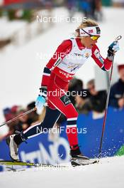 28.02.2013, Val di Fiemme, Italy (ITA): Therese Johaug (NOR) - FIS nordic world ski championships, cross-country, 4x5km women, Val di Fiemme (ITA). www.nordicfocus.com. © Felgenhauer/NordicFocus. Every downloaded picture is fee-liable.