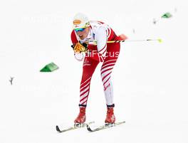 28.02.2013, Val di Fiemme, Italy (ITA): Katerina Smutna (AUT) - FIS nordic world ski championships, cross-country, 4x5km women, Val di Fiemme (ITA). www.nordicfocus.com. © Felgenhauer/NordicFocus. Every downloaded picture is fee-liable.