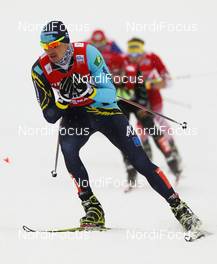 24.02.2013, Val di Fiemme, Italy (ITA):  Alexey Poltoranin (KAZ), Fischer, Swix, Rottefella - FIS nordic world ski championships, cross-country, team sprint, Val di Fiemme (ITA). www.nordicfocus.com. © Laiho/NordicFocus. Every downloaded picture is fee-liable.