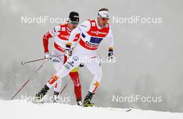 24.02.2013, Val di Fiemme, Italy (ITA): Emil Joensson (SWE), Fischer, Swix, Salomon, Craft  - FIS nordic world ski championships, cross-country, team sprint, Val di Fiemme (ITA). www.nordicfocus.com. © Laiho/NordicFocus. Every downloaded picture is fee-liable.