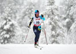 30.11.2013, Kuusamo, Finland (FIN): Yelena Kolomina (KAZ) - FIS world cup cross-country, 5km women, Kuusamo (FIN). www.nordicfocus.com. © Felgenhauer/NordicFocus. Every downloaded picture is fee-liable.