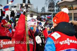 01.12.2013, Kuusamo, Finland (FIN): Martin Johnsrud Sundby (NOR) at FIS interview - FIS world cup cross-country, pursuit men, Kuusamo (FIN). www.nordicfocus.com. © Felgenhauer/NordicFocus. Every downloaded picture is fee-liable.