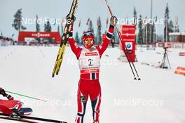 01.12.2013, Kuusamo, Finland (FIN): Marit Bjoergen (NOR) - FIS world cup cross-country, pursuit women, Kuusamo (FIN). www.nordicfocus.com. © Felgenhauer/NordicFocus. Every downloaded picture is fee-liable.