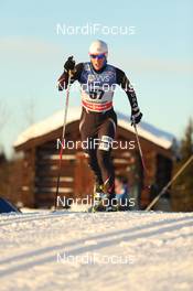 07.12.2013, Lillehammer, Norway (NOR): Kikkan Randall (USA) - FIS world cup cross-country, 10km women, Lillehammer (NOR). www.nordicfocus.com. © Manzoni/NordicFocus. Every downloaded picture is fee-liable.
