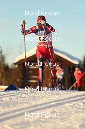 07.12.2013, Lillehammer, Norway (NOR): Marthe Kristoffersen (NOR) - FIS world cup cross-country, 10km women, Lillehammer (NOR). www.nordicfocus.com. © Manzoni/NordicFocus. Every downloaded picture is fee-liable.