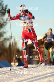 07.12.2013, Lillehammer, Norway (NOR): Kari Vikhagen Gjeitnes (NOR) - FIS world cup cross-country, 10km women, Lillehammer (NOR). www.nordicfocus.com. © Manzoni/NordicFocus. Every downloaded picture is fee-liable.