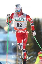 07.12.2013, Lillehammer, Norway (NOR): Sjur Roethe (NOR) - FIS world cup cross-country, 15km men, Lillehammer (NOR). www.nordicfocus.com. © Manzoni/NordicFocus. Every downloaded picture is fee-liable.