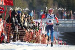 07.12.2013, Lillehammer, Norway (NOR): Stanislav Volzhentsev (RUS) - FIS world cup cross-country, 15km men, Lillehammer (NOR). www.nordicfocus.com. © Manzoni/NordicFocus. Every downloaded picture is fee-liable.