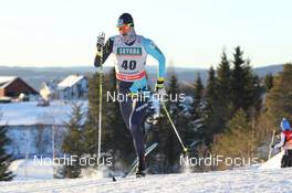 07.12.2013, Lillehammer, Norway (NOR): Alexey Poltoranin (KAZ) - FIS world cup cross-country, 15km men, Lillehammer (NOR). www.nordicfocus.com. © Manzoni/NordicFocus. Every downloaded picture is fee-liable.