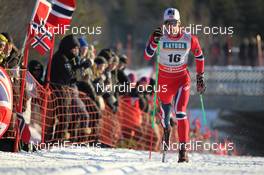 07.12.2013, Lillehammer, Norway (NOR): Hans Christer Nolund (NOR) - FIS world cup cross-country, 15km men, Lillehammer (NOR). www.nordicfocus.com. © Manzoni/NordicFocus. Every downloaded picture is fee-liable.