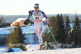 07.12.2013, Lillehammer, Norway (NOR): Andrew Young (GBR) - FIS world cup cross-country, 15km men, Lillehammer (NOR). www.nordicfocus.com. © Manzoni/NordicFocus. Every downloaded picture is fee-liable.