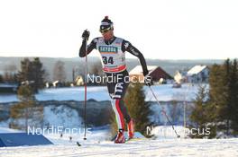 07.12.2013, Lillehammer, Norway (NOR): Girogio di Centa (ITA) - FIS world cup cross-country, 15km men, Lillehammer (NOR). www.nordicfocus.com. © Manzoni/NordicFocus. Every downloaded picture is fee-liable.