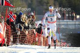 07.12.2013, Lillehammer, Norway (NOR): Jesse Cockney (CAN) - FIS world cup cross-country, 15km men, Lillehammer (NOR). www.nordicfocus.com. © Manzoni/NordicFocus. Every downloaded picture is fee-liable.