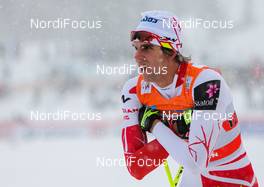 08.12.2013, Lillehammer, Norway (NOR): Len Valjas (CAN), Fischer, Swix, Alpina, Rottefella - FIS world cup cross-country, 4x7.5km men, Lillehammer (NOR). www.nordicfocus.com. © Laiho/NordicFocus. Every downloaded picture is fee-liable.