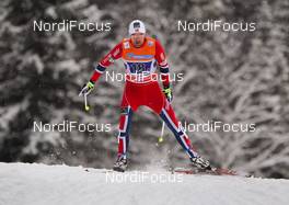 08.12.2013, Lillehammer, Norway (NOR): Tord Asle Gjerdalen (NOR), Atomic, One Way, Salomon, Swix, Skigo - FIS world cup cross-country, 4x7.5km men, Lillehammer (NOR). www.nordicfocus.com. © Laiho/NordicFocus. Every downloaded picture is fee-liable.