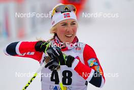 14.12.2013, Davos, Switzerland (SUI): Kristin Steira (NOR), Madshus, One Way, Salomon, Swix - FIS world cup cross-country, 15km women, Davos (SUI). www.nordicfocus.com. © Laiho/NordicFocus. Every downloaded picture is fee-liable.
