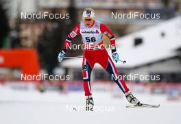 14.12.2013, Davos, Switzerland (SUI): Therese Johaug (NOR), Fischer, Swix, Rottefella - FIS world cup cross-country, 15km women, Davos (SUI). www.nordicfocus.com. © Laiho/NordicFocus. Every downloaded picture is fee-liable.