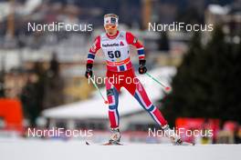 14.12.2013, Davos, Switzerland (SUI): Astrid Jacobsen (NOR), Rossignol, KV+, Rottefella, Swix - FIS world cup cross-country, 15km women, Davos (SUI). www.nordicfocus.com. © Laiho/NordicFocus. Every downloaded picture is fee-liable.