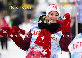 14.12.2013, Davos, Switzerland (SUI): a swiss girl - FIS world cup cross-country, 15km women, Davos (SUI). www.nordicfocus.com. © Laiho/NordicFocus. Every downloaded picture is fee-liable.
