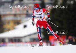 14.12.2013, Davos, Switzerland (SUI): Heidi Weng (NOR), Madshus, Swix, Alpina, Rottefella - FIS world cup cross-country, 15km women, Davos (SUI). www.nordicfocus.com. © Laiho/NordicFocus. Every downloaded picture is fee-liable.