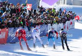 15.12.2013, Davos, Switzerland (SUI): action during men´s heat - FIS world cup cross-country, individual sprint, Davos (SUI). www.nordicfocus.com. © Laiho/NordicFocus. Every downloaded picture is fee-liable.