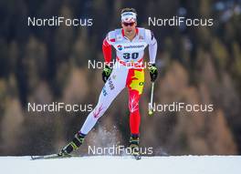 15.12.2013, Davos, Switzerland (SUI): Len Valjas (CAN), Fischer, Swix, Alpina, Rottefella - FIS world cup cross-country, individual sprint, Davos (SUI). www.nordicfocus.com. © Laiho/NordicFocus. Every downloaded picture is fee-liable.