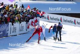 15.12.2013, Davos, Switzerland (SUI): action during men´s heat - FIS world cup cross-country, individual sprint, Davos (SUI). www.nordicfocus.com. © Laiho/NordicFocus. Every downloaded picture is fee-liable.