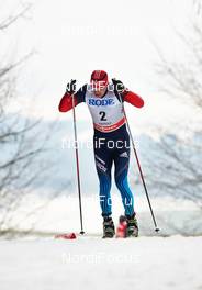 21.12.2013, Asiago, Italy (ITA): Sergey Ustiugov (RUS) - FIS world cup cross-country, individual sprint, Asiago (ITA). www.nordicfocus.com. © Felgenhauer/NordicFocus. Every downloaded picture is fee-liable.
