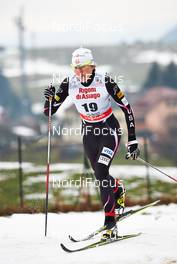 21.12.2013, Asiago, Italy (ITA): Sophie Caldwell (USA) - FIS world cup cross-country, individual sprint, Asiago (ITA). www.nordicfocus.com. © Felgenhauer/NordicFocus. Every downloaded picture is fee-liable.