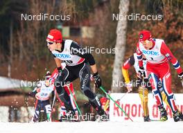 21.12.2013, Asiago, Italy (ITA): Jovian Hediger (SUI), Ola Vigen Hattestad (NOR), (l-r) - FIS world cup cross-country, individual sprint, Asiago (ITA). www.nordicfocus.com. © Felgenhauer/NordicFocus. Every downloaded picture is fee-liable.
