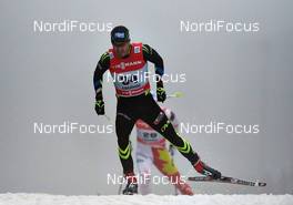 28.12.2013, Oberhof, Germany (GER): Robin Duvillard (FRA) - FIS world cup cross-country, tour de ski, prologue men, Oberhof (GER). www.nordicfocus.com. © Felgenhauer/NordicFocus. Every downloaded picture is fee-liable.