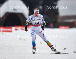 28.12.2013, Oberhof, Germany (GER): Evelina Settlin (SWE) - FIS world cup cross-country, tour de ski, prologue women, Oberhof (GER). www.nordicfocus.com. © Felgenhauer/NordicFocus. Every downloaded picture is fee-liable.