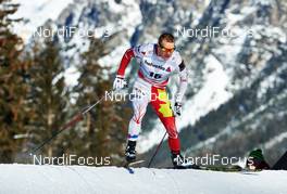 31.12.2013, Lenzerheide, Switzerland (SUI): Devon Kershaw (CAN) - FIS world cup cross-country, tour de ski, individual sprint, Lenzerheide (SUI). www.nordicfocus.com. © Felgenhauer/NordicFocus. Every downloaded picture is fee-liable.