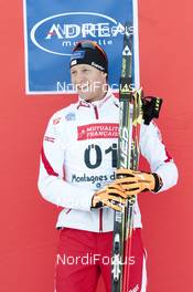 12.01.2013, Chaux-Neuve, France (FRA): Bernhard Gruber (AUT), Fischer, Rottefella, Loeffler  - FIS world cup nordic combined, individual gundersen HS118/10km, Chaux-Neuve (FRA). www.nordicfocus.com. © Becker/NordicFocus. Every downloaded picture is fee-liable.