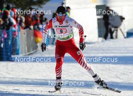 09.03.2013, Lahti, Finland (FIN): Lukas Klapfer (AUT), Salomon, Swix, Loeffler - FIS world cup nordic combined, team sprint HS130/2x7.5km, Lahti (FIN). www.nordicfocus.com. © Laiho/NordicFocus. Every downloaded picture is fee-liable.