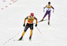 15.03.13, Oslo, Norway (NOR): l-r: Eric Frenzel (GER), Akito Watabe (JPN) - FIS world cup nordic combined, individual gundersen HS134/10km, Oslo (NOR). www.nordicfocus.com. © Felgenhauer/NordicFocus. Every downloaded picture is fee-liable.