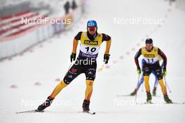 15.03.13, Oslo, Norway (NOR): l-r: Tino Edelmann (GER), Wolfgang Boesl (GER) - FIS world cup nordic combined, individual gundersen HS134/10km, Oslo (NOR). www.nordicfocus.com. © Felgenhauer/NordicFocus. Every downloaded picture is fee-liable.
