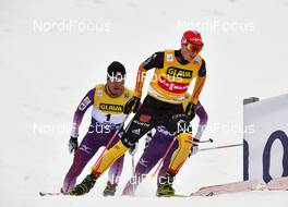 15.03.13, Oslo, Norway (NOR): l-r: Yoshito Watabe (JPN), Eric Frenzel (GER) - FIS world cup nordic combined, individual gundersen HS134/10km, Oslo (NOR). www.nordicfocus.com. © Felgenhauer/NordicFocus. Every downloaded picture is fee-liable.