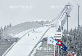 16.03.13, Oslo, Norway (NOR): ski jumping hill at Holmenkollen - FIS world cup nordic combined, individual gundersen HS134/10km, Oslo (NOR). www.nordicfocus.com. © Felgenhauer/NordicFocus. Every downloaded picture is fee-liable.